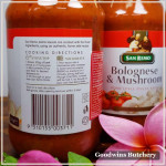 Sauce tomato SANREMO Australia BOLOGNESE & MUSHROOM 500g